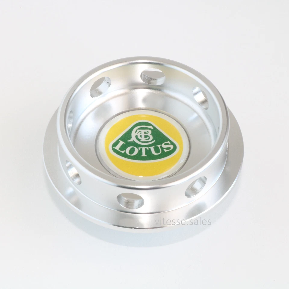 Tapa de relleno de aceite para motor Lotus Elise Lotus Exige Rover K 50 g plata aluminio - Imagen 3 de 4