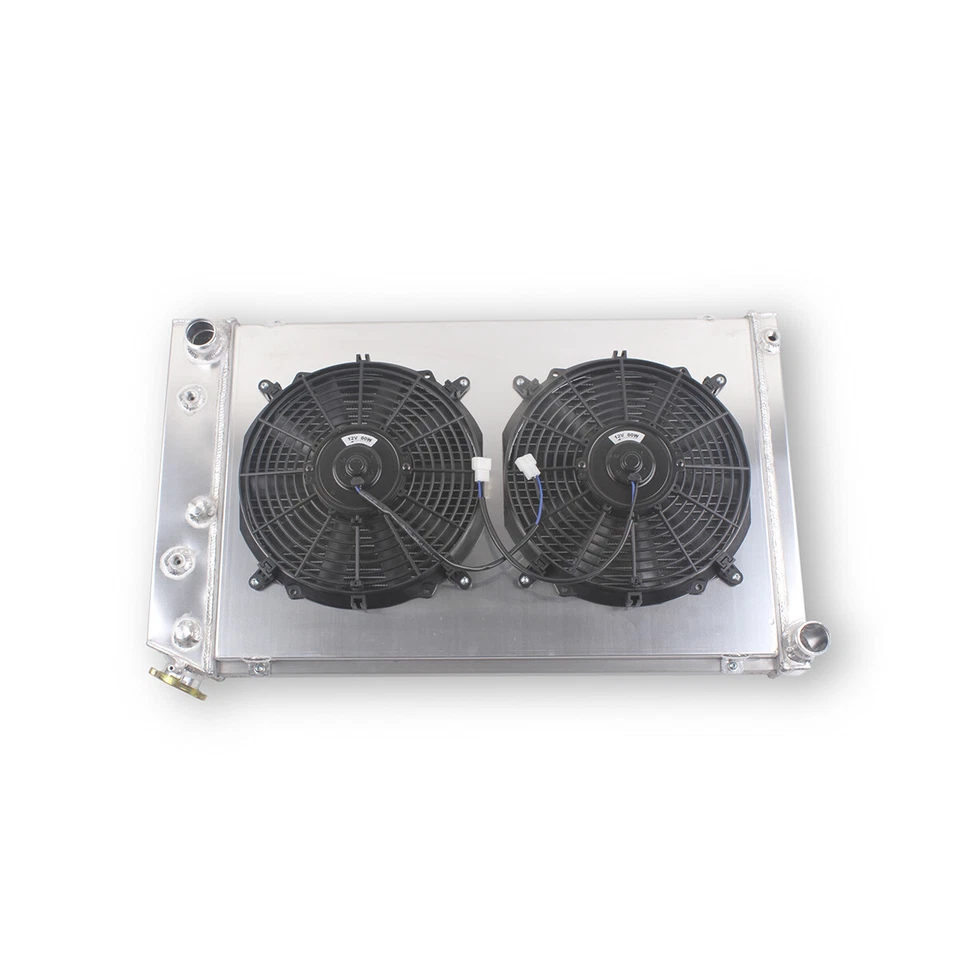 Cubierta de ventilador de aluminio de 3 filas para radiador apto 1978-1987 1979 Oldsmobile Cutlass Supreme Foto 4 de 4