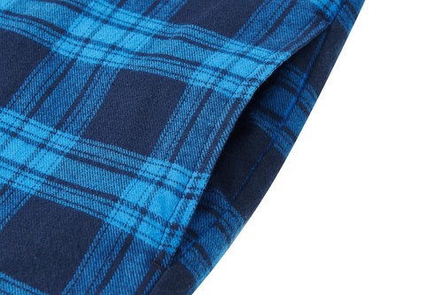 Para hombre Chaqueta Camisa a Cuadros de Franela Totalmente Acolchada Con Capucha Abrigo Informal de Invierno - Imagen 23 de 84