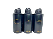Bath  Body Works MEN'S NOIR BODY SPRAY 3.7 OZ SET OF 3 