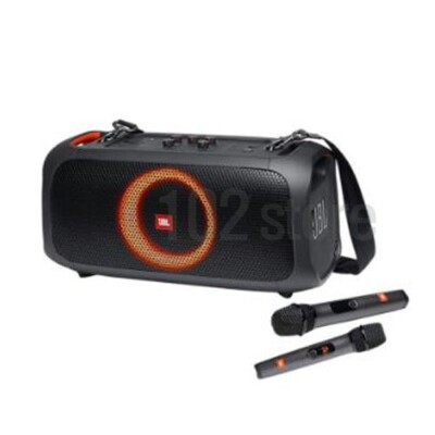JBL PARTYBOX ON THE GO Bluetooth Party Speaker Wireless Mic 2p _No