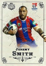 2018 NEWCASTLE KNIGHTS NRL Card JEREMY SMITH Glory