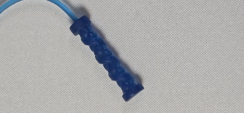 TMNT Ninja Turtle BLACK BELT Storage Shell MICHELANGELO Nunchuks Rare Blue - Picture 2 of 9