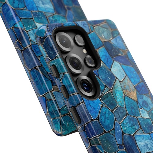 Blue Tortoise Glass Mosaic - Phone Cover Case for iPhone, Galaxy, Pixel - 第 199/281 張圖片