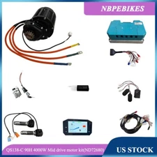 QS138-C 4000W 90H mid drive motor with Internal gear box 1:2.35 ratio(ND72680).