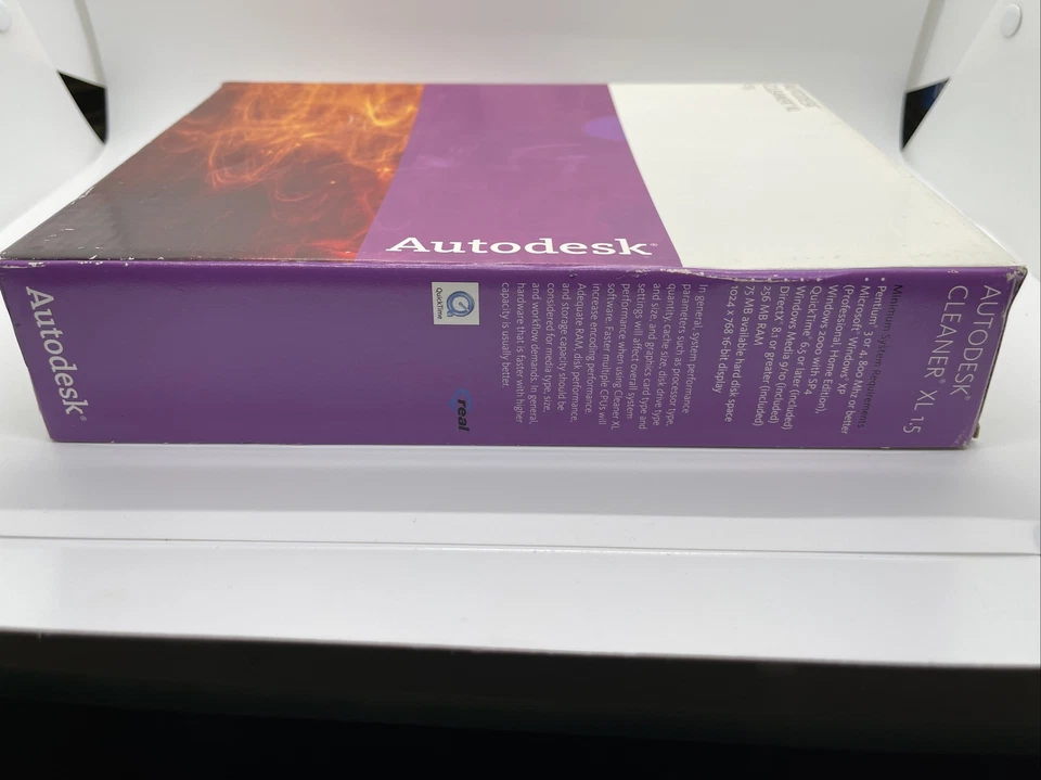 Autodesk Cleaner XL 1.5 Media Encoding Software New Sealed In Box!! - Image 3 of 3