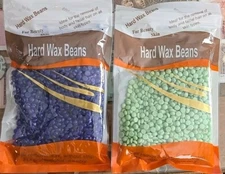 2Hard Wax Beads Beans For All Waxing Types Depilatory Hair Removal Warmer Heater