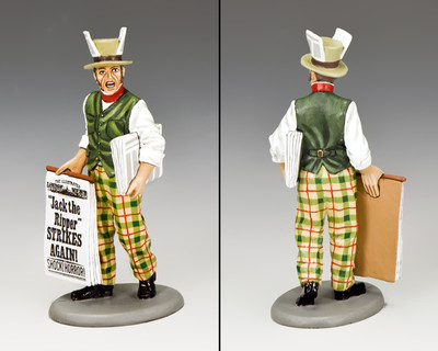 KING AND COUNTRY  JACK THE RIPPER STRIKES AGAIN!  Zeitungsverkäufer WoD057 WoD57