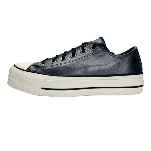 converse ox leather platform