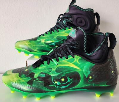 NEW Under Armour UA Spotlight Lux MC LE Slime Green Football  display picture 1