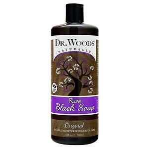 Dr. Woods Raw Black Soap Liquid Original 32 fl.oz