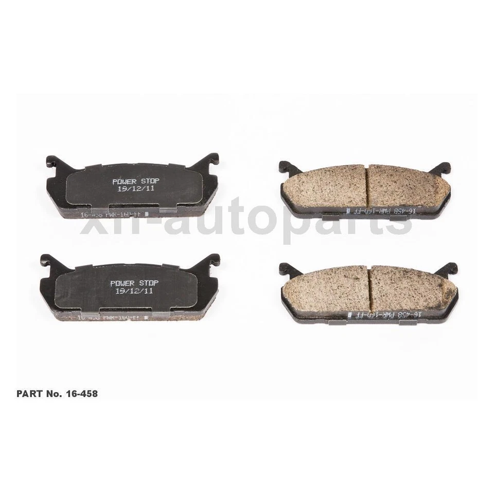 Подходит для Mazda Miata 1990~1993 годов выпуска комплект из 2 передних задних силовых стопоров дисковых тормозных колодок - Изображение 2 из 3