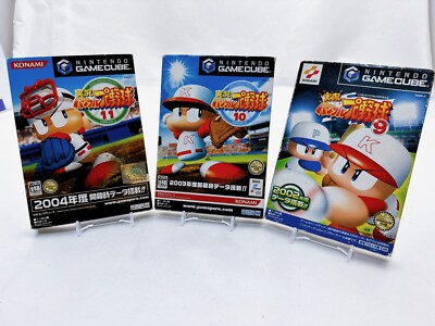 Jikkyo Powerful Pro Yakyu 9 10 11 Baseball GameCube NTSC-J Japan