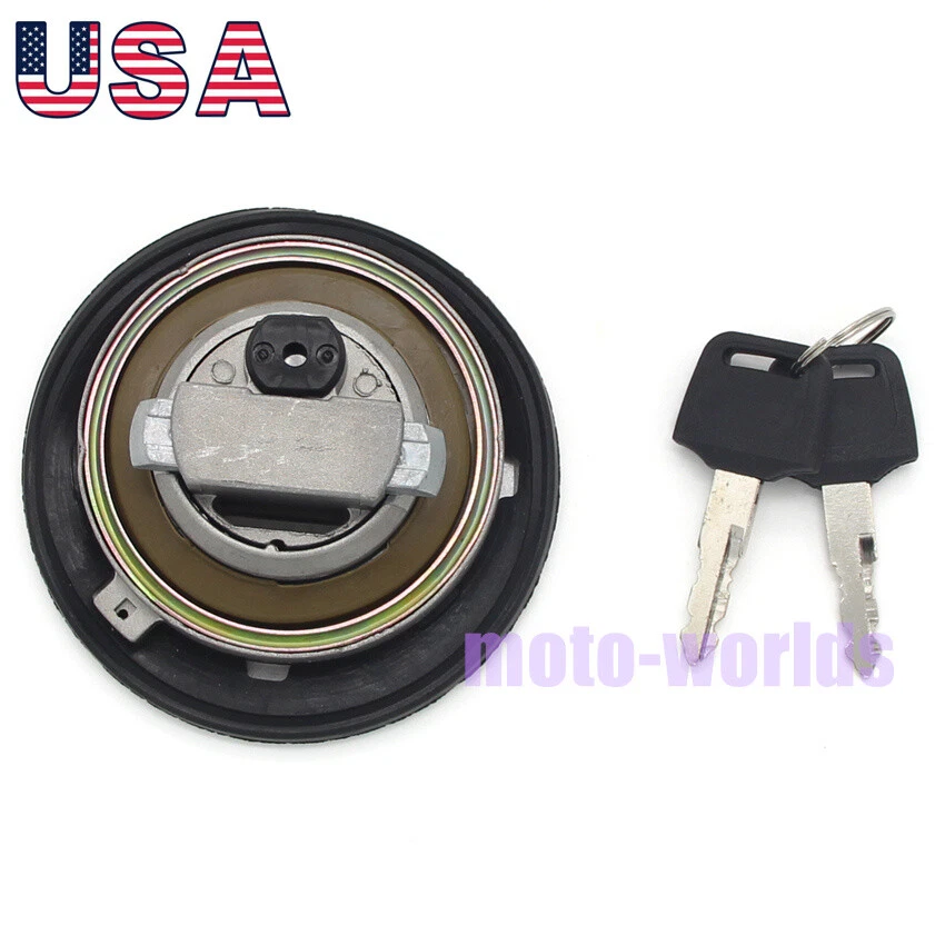 Fuel Gas Tank Cap Cover Key Fit for Honda VTX1800 N1 N3 2004-2008 / N2 2004-2007 Foto 2 de 4