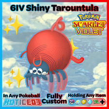 ✨ Shiny Tarountula 6IV ✨ Pokemon Scarlet & Violet 🚀 Fast 🚀