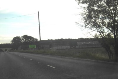 Photo 6x4 Warren House Garforth View along A63 of Warren House and farm b c2006