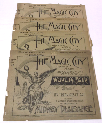 1894 The Great Worlds Fair Historical Fine Arts Series Great Original Views - Picture 5 of 11