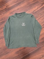 90s Anvil Long Sleeve T-shirt USA Made Men’s XL Green