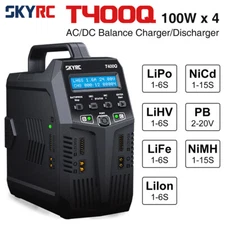 SKYRC T400Q Quattro Balance Charger Discharger for 1-6S NiMH NiCd Lipo Battery