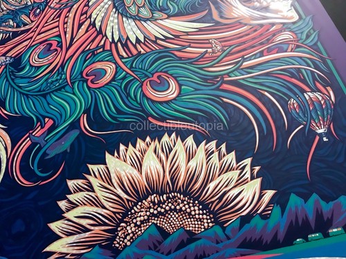Todd Slater Grateful Dead San Francisco Winterland Holo Foil Art Print Poster - Picture 10 of 12