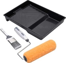 Harris Seriously Good 9" Exterior Masonry Paint Roller Set With Tray & Frame