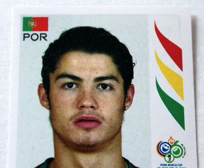 PANINI 2006 world cup クリスティアーノ・ロナウド 2006 Panini World Cup #169 Cristiano Ronaldo - BGS PRISTINE