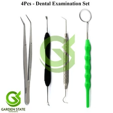 Diagnostic Dental Teeth Kit Oral Care Deep Cleaning Explorer Probe Tweezer Tools