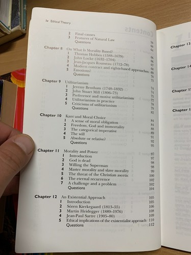 1999 "ACCESS TO PHILOSOPHY - ETHICAL THEORY" THIN PAPERBACK BOOK (LL) - Picture 7 of 12
