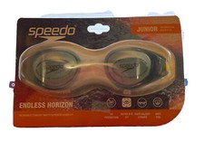 Speedo Swimming Endless Horizon Clear Cobalt Goggles Ages Junior 6-14 NEW