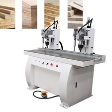 Woodworking Hinge Drilling Machine Double Station with φ35mm & φ3mm Drill Bit