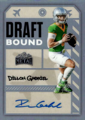 DILLON GABRIEL RC AUTO 2025 Leaf Metal Autograph Draft Bound 19/31 Bro ID:136298