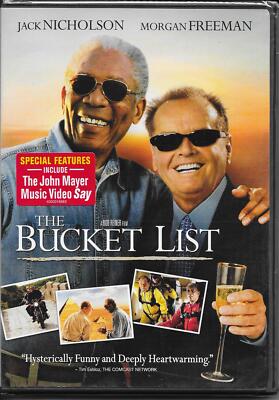 The Bucket List Jack Nicholson Morgan Freeman Sealed Brand New DVD