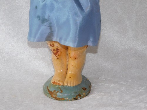 Vintage 1913 Kewpie Rose O'Neill Tag Display Composition Doll 12" w/ Accessories - Picture 2 of 14