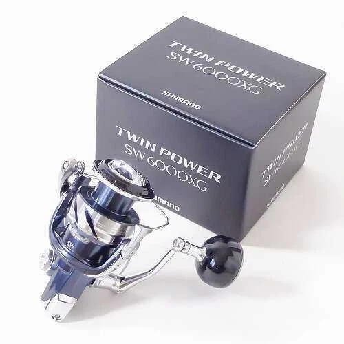 SHIMANO 21 Twin Power SW 6000XG 04226 Spinning Reel wh-119 new From JAPAN