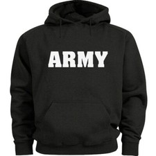Army Hoodie Hooded Sweatshirt Military Gifts Army Gear Clothing Apparel Hoody
