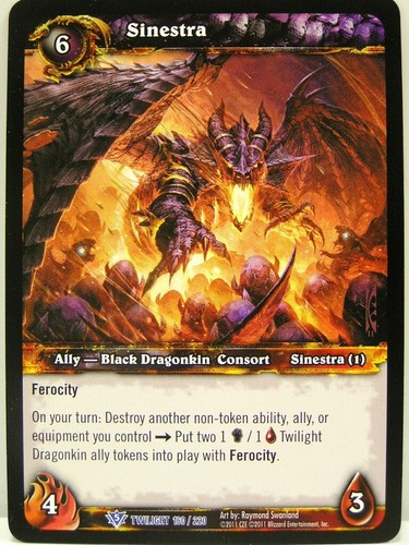 World of Warcraft TCG - Twilight of the Dragons raro + scegli mappa epica - WoW - Foto 43 di 66