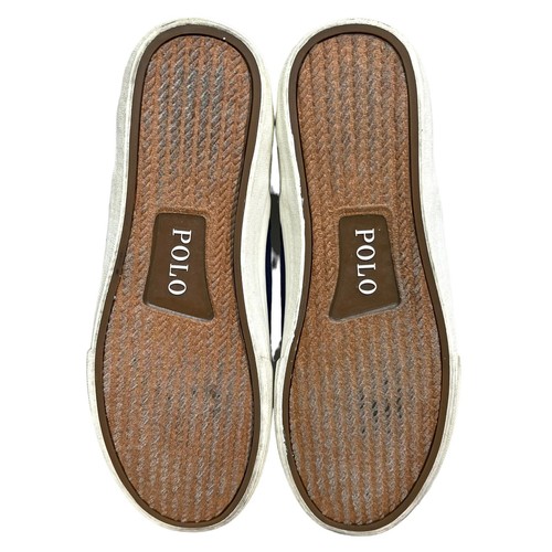 Polo Ralph Lauren Sneakers Thompson P Canvas Slip On RLite Cushioning Men Sz 10D - Picture 8 of 8