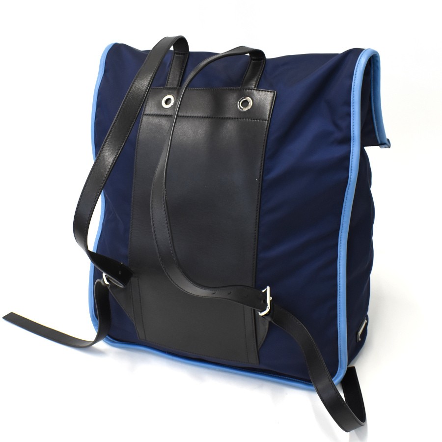 PRADA Backpack triangular plate triangle logo nyl… - image 4