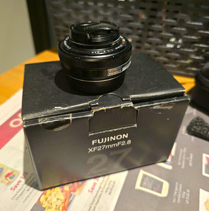 Fujifilm XF Fujinon 27mm f/2.8 Aspherical Autofocus Lens, X Mount