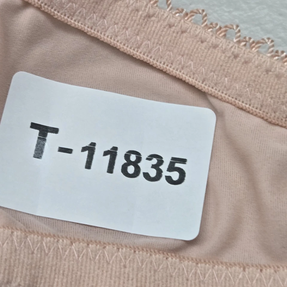 Ambrielle Women Bra 36B Light Pink Floral T Shirt Underwired Lace Strap READ - Image 2 of 4