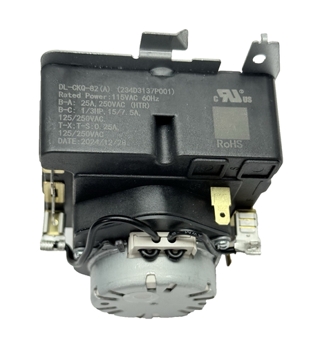 DL-CKQ-82 Dryer Timer, 125/250VAC, 25A - Picture 2 of 7