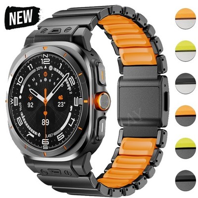 Edelstahl/Titan Metall Armband Für Samsung Galaxy Watch 8 40/44mm/Classic/Ultra