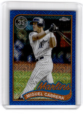 2024 Topps 1989 Chrome Blue Mojo Refractor Miguel Cabrera /150 #2T89C-68 Florida