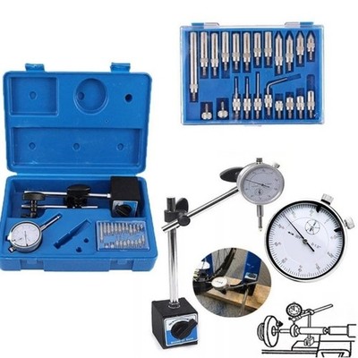 Dial Indicator with Magnetic Base 0.001''Precision Gauge Test Indicator Point Set