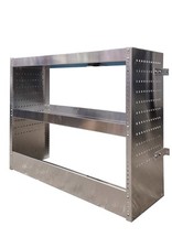 Fahrzeugregal 1100x350x800 mm Fahrzeugeinrichtung Fahrzeugausbau Alu KFZ Regal