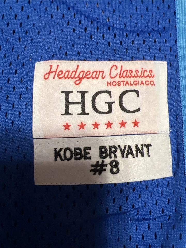 Kobe Bryant #8 Headgear Classics Crenshaw NBA Basketball Jersey ( Mens Medium) - Image 4 of 4