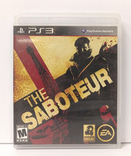 The Saboteur (Sony PlayStation 3 PS3, 2009) - Complete CIB, Free Shipping!