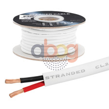 50 Feet In-Wall Speaker Wire 16AWG CL2-Rated ...