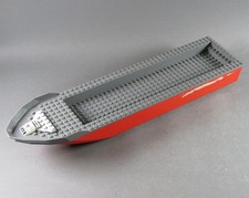 LEGO® City Schiffsrumpf 51 x 12 x 6  Boot Feuerwehr Schiff Rumpf rot