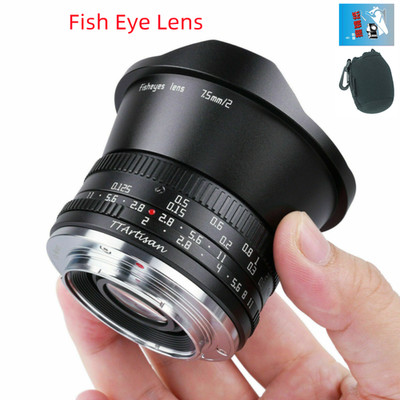 TTartisan 7.5mm F2.0 Fisheye APS-C RF Mount Lens For Nikon Z ZFC Z9 Z6 Z3 Camera